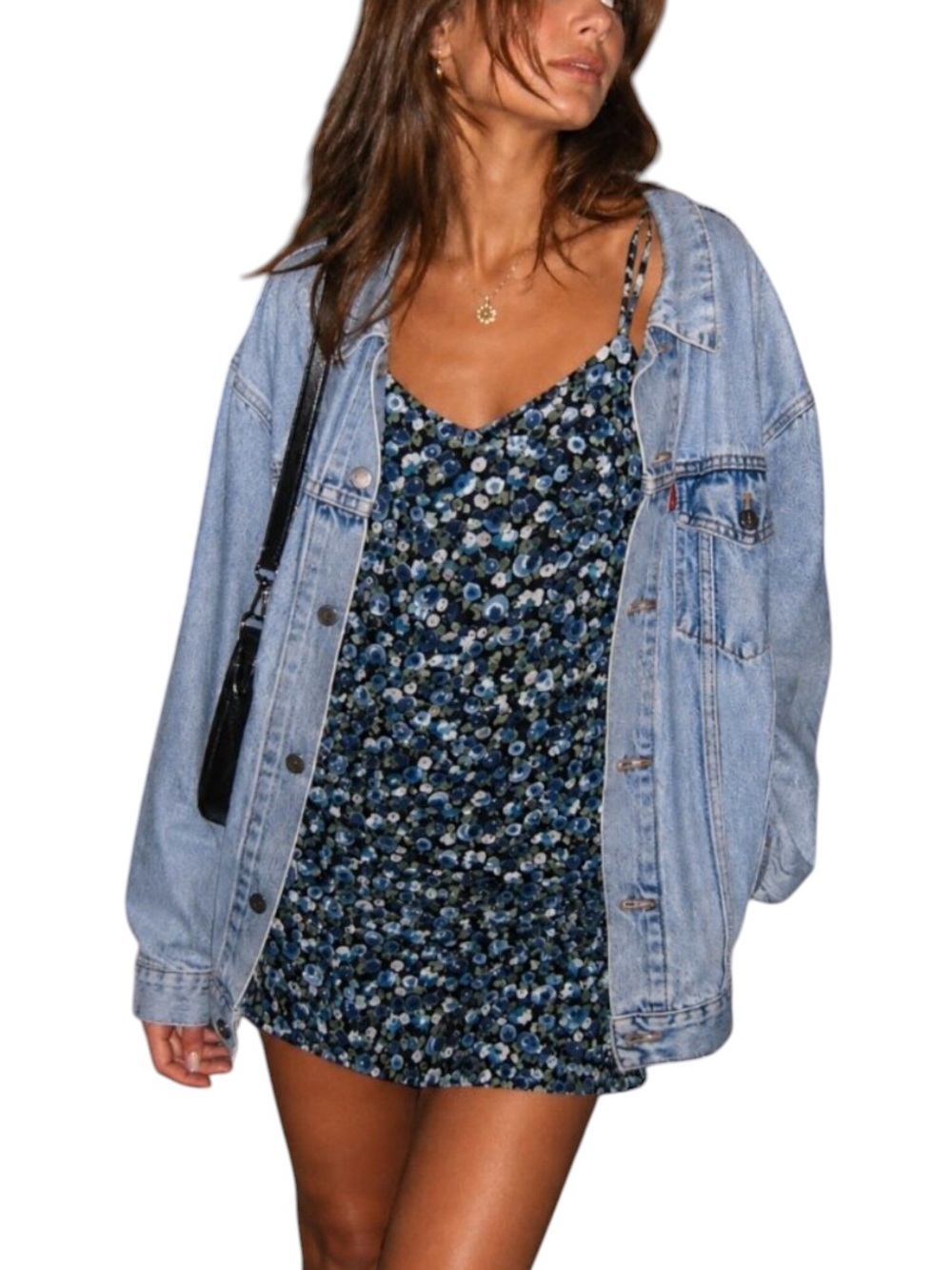 🪻💙VTG Nicole Miller Women’s Authentic 90’s Iconic RARE Floral Slip Dress | 8